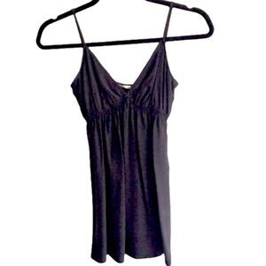 TWELFTH STREET by CYNTHIA VINCENT Silk Sleeveless Cami Tank Black XS